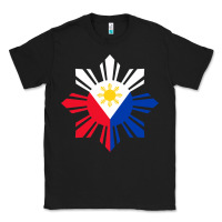 Black philippine flag hoodie pinoy flag filipino shirt pinoy sun Classic Tee - linhVisuals