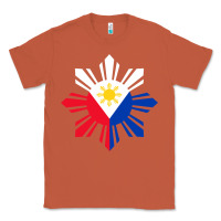 Copper philippine flag hoodie pinoy flag filipino shirt pinoy sun Classic Tee - linhVisuals