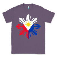 Lavender philippine flag hoodie pinoy flag filipino shirt pinoy sun Classic Tee - linhVisuals