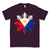 Plum philippine flag hoodie pinoy flag filipino shirt pinoy sun Classic Tee - linhVisuals