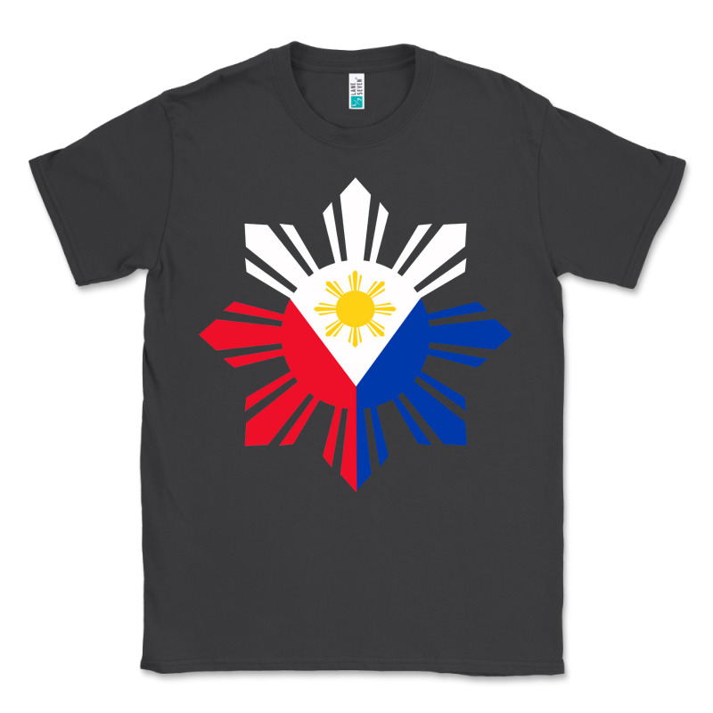 Philippine Flag Hoodie Pinoy Flag Filipino Shirt Pinoy Sun Classic Tee by linhVisuals | Teevron