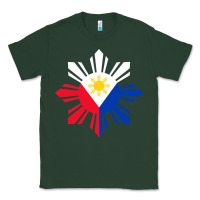 Sports Green philippine flag hoodie pinoy flag filipino shirt pinoy sun Classic Tee - linhVisuals