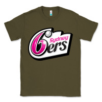 Army Green sydney sixers Classic Tee - linhVisuals