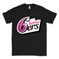 Black sydney sixers Classic Tee - linhVisuals