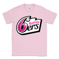 Bubblegum Pink sydney sixers Classic Tee - linhVisuals