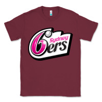 Burgundy sydney sixers Classic Tee - linhVisuals