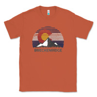 Copper breckenridge colorado x co flag mountain peak raglan baseball tee Classic Tee - linhVisuals