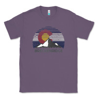 Lavender breckenridge colorado x co flag mountain peak raglan baseball tee Classic Tee - linhVisuals