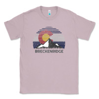 Lilac breckenridge colorado x co flag mountain peak raglan baseball tee Classic Tee - linhVisuals
