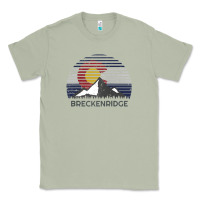 Matcha breckenridge colorado x co flag mountain peak raglan baseball tee Classic Tee - linhVisuals