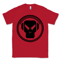 Red metalheadz Classic Tee - linhVisuals
