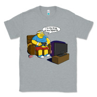 Heather Grey the king of the sports Classic Tee - linhVisuals