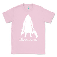 Bubblegum Pink bloodborne zipped Classic Tee - linhVisuals