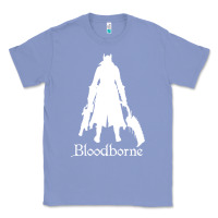 Colony Blue bloodborne zipped Classic Tee - linhVisuals