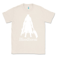 Natural bloodborne zipped Classic Tee - linhVisuals