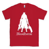 Red bloodborne zipped Classic Tee - linhVisuals