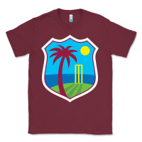 Burgundy west indies cricket Classic Tee - linhVisuals