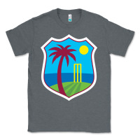 Charcoal Heather west indies cricket Classic Tee - linhVisuals