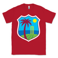 Red west indies cricket Classic Tee - linhVisuals