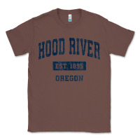 Chestnut hood river oregon or vintage sports established navy design t shirt Classic Tee - linhVisuals