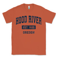 Copper hood river oregon or vintage sports established navy design t shirt Classic Tee - linhVisuals