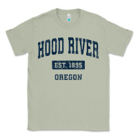 Matcha hood river oregon or vintage sports established navy design t shirt Classic Tee - linhVisuals