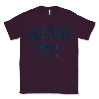 Plum hood river oregon or vintage sports established navy design t shirt Classic Tee - linhVisuals