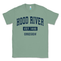 Sage hood river oregon or vintage sports established navy design t shirt Classic Tee - linhVisuals