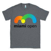 Charcoal Heather miami open Classic Tee - linhVisuals