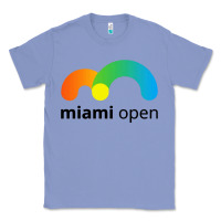Colony Blue miami open Classic Tee - linhVisuals