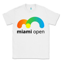 White miami open Classic Tee - linhVisuals
