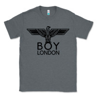 Charcoal Heather boy london Classic Tee - linhVisuals