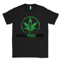 Black healthcare thc marijuana cannabis medical Classic Tee - linhVisuals