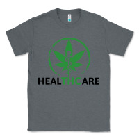 Charcoal Heather healthcare thc marijuana cannabis medical Classic Tee - linhVisuals