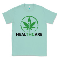 Seafoam healthcare thc marijuana cannabis medical Classic Tee - linhVisuals