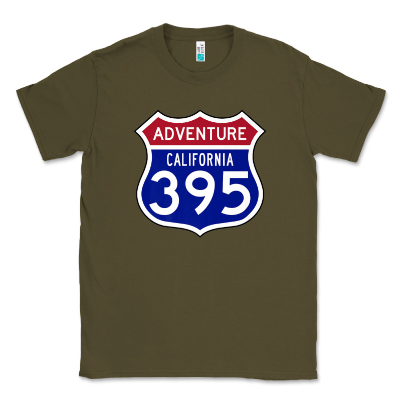 California Usa Highway 395 Hiking Fishing Climbing Adventure Premium Classic Tee by linhVisuals | Teevron