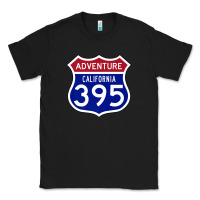 Black california usa highway 395 hiking fishing climbing adventure premium Classic Tee - linhVisuals