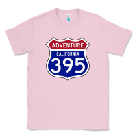 Bubblegum Pink california usa highway 395 hiking fishing climbing adventure premium Classic Tee - linhVisuals