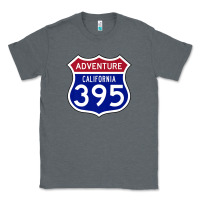 Charcoal Heather california usa highway 395 hiking fishing climbing adventure premium Classic Tee - linhVisuals