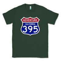Sports Green california usa highway 395 hiking fishing climbing adventure premium Classic Tee - linhVisuals