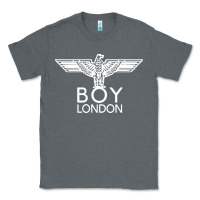 Charcoal Heather boy london Classic Tee - linhVisuals