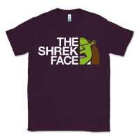 Plum the shrek face Classic Tee - linhVisuals
