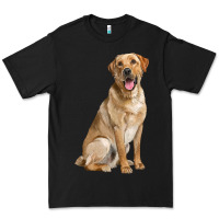 Black Labrador Retriever llustrations Premium Tee - LillyAllenDesigns