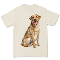 Bone Labrador Retriever llustrations Premium Tee - LillyAllenDesigns
