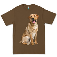 Cacao Labrador Retriever llustrations Premium Tee - LillyAllenDesigns