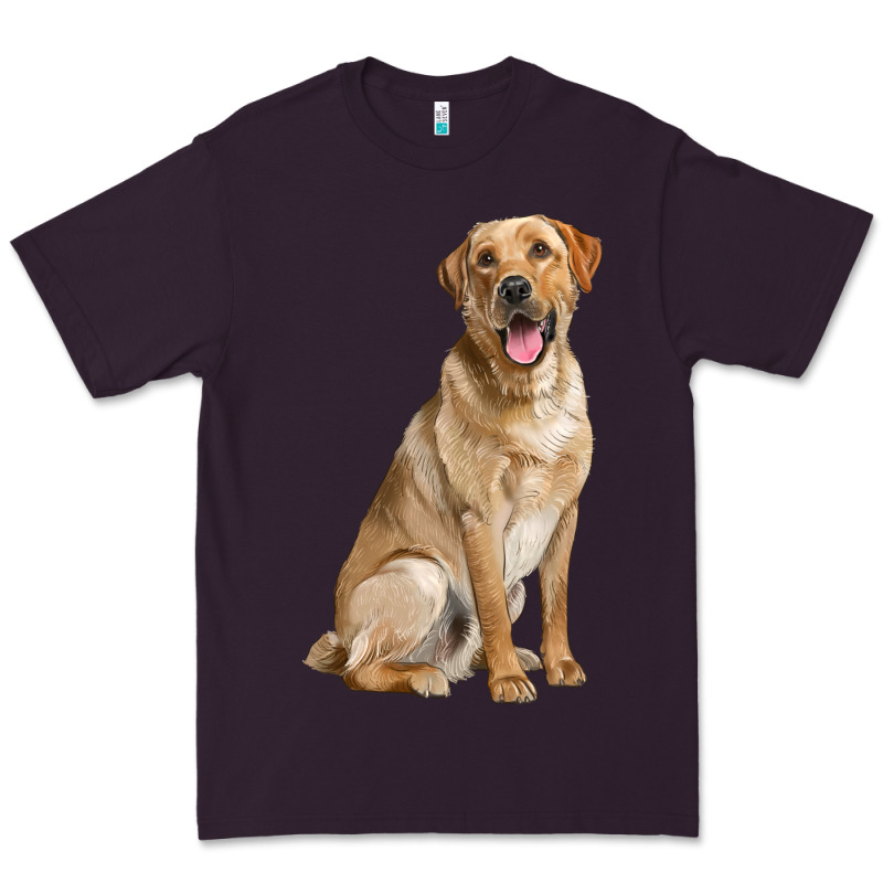 Labrador Retriever Llustrations Premium Tee by LillyAllenDesigns | Teevron