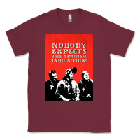 Burgundy nobody expects the spanish inquisition Classic Tee - linhVisuals