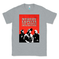 Heather Grey nobody expects the spanish inquisition Classic Tee - linhVisuals