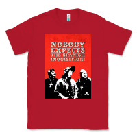 Red nobody expects the spanish inquisition Classic Tee - linhVisuals