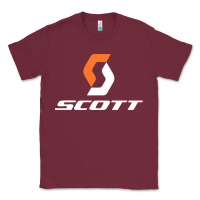Burgundy scott company bike Classic Tee - linhVisuals